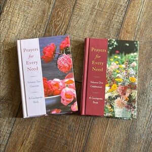 Prayers for Every Need Book Set Volume One & Two.